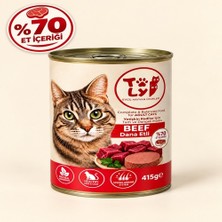 Toly Dana Etli Premium Kedi Yaş Mama Konservesi 415 gr