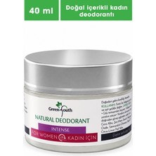 Green Youth İNTENSE  Yeni Nesil, Doğal İçerikli  Kadın Deodorantı، Alüminyum, Paraben, Alkol İçermez