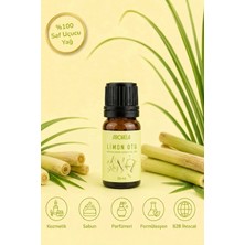 Arovela %100 Saf Lemongrass Limon Otu Uçucu Yağı 10 ml – Cymbopogon Flexuosus