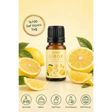 Arovela %100 Saf Limon Uçucu Yağı 10 ml – Citrus Limon – Difüzör ve Aromaterapi Yağı