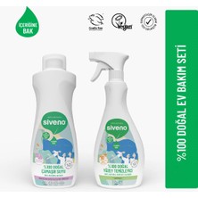 Siveno %100 Doğal Çamaşır Suyu 700 ml ve Yüzey Temizleyici 500 ml