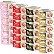 Sasu Klasik 6X160GR + Light 6X160GR + Zeytin Yağlı 6X160GR + Acılı 6X160GR