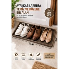 Kitchen Line Multitray 71X35 cm Büyük Boy Çok Amaçlı Tepsi – Ayakkabılık, Saksı Altı, Evcil Hayvan Mama Alanı ve