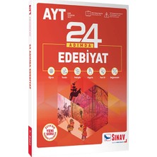 Zemira Sınav Dergisi Yayınları Sınav Yayınları Ayt Edebiyat 24 Adımda Konu Anlatımlı Soru Bankası