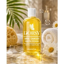DORSY Papatya Kokulu Jakuzi ve Banyo Köpüğü 250 ml