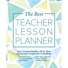 Zemira The Best Teacher Lesson Planner: Your Customizable, All-In-One Classroom Organizer With Seating Cha