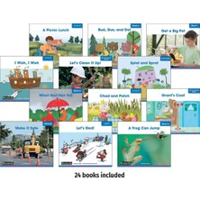 Zemira Decodable Readers Gr. 1 Short Vowels, Consonant Blends, And Digraphs 24TITLES