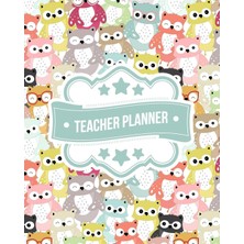 Zemira Teacher Planner: Owl Pattern | + Bonus Student Information Log | Weekly Lesson Plans | Monthly Sche
