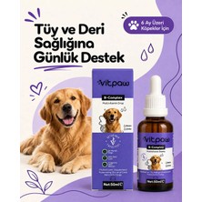 Vitpaw B+ Complex Dog | Köpekler Için Deri ve Tüy Sağlığını Destekleyici Multivitamin Damla 50 Ml.