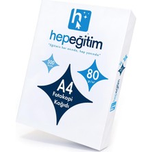 Zemira A4 Fotokopi Kağıdı 80 G/m² 500 Yaprak 1. Hamur 1 Paket