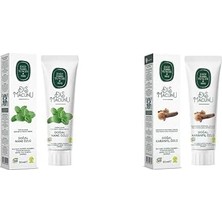 Zemira Doğal Macunu Seti (Nane + Karanfil, 2X90ML)