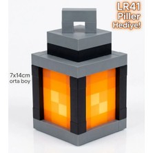 Chara 🌟 Minecraft Severler Için Özel Gece Lambası!  (Orta Boy 7x14cm)🌟