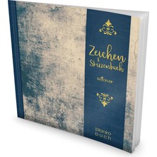 Zemira Zeichen & Skizzenbuch: 100+ Blanko-Seiten, Register, Datum, Seitenzahlen, Glänzendes Softcover +++