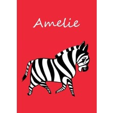 Zemira Malbuch / Notizbuch / Tagebuch - Amelie: Din A4 - Blanko
