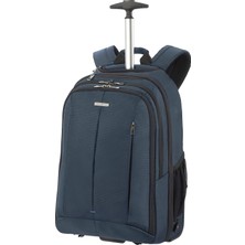Samsonite CM5-01-009 15.6 Inç Uyumlu Guard It 2.0 Tekerlekli Notebook Sırt Çantası, Mavi