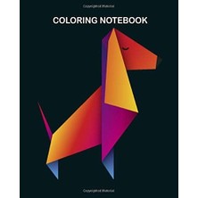 Zemira Coloring Book: Dachshund Colored Origami 8 x 10 Inches