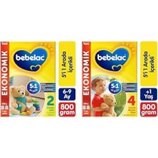 Zemira Bebelac 2 Devam Sütü 800 G 6-9 Ay Bebelac 4 Çocuk Devam Sütü, 800GR, 1 Yaş+
