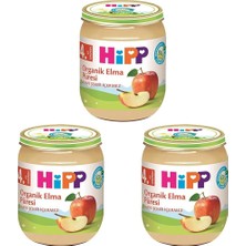 Zemira Hipp Organik Elma Püresi 125 gr 1 Paket(1 x 125 G) 3lü Paket