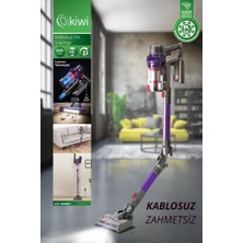 Kiwi KVC-4040BLF Katlanabilir Şarjlı Dik Süpürge