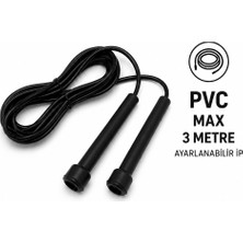 Bear Claw Atlama Ipi Ayarlanabilir Pvc Profesyonel Hızlı Jump Rope Polietilen Saplı 3 Metre