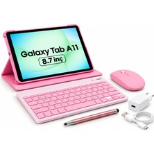 Samsung Galaxy Tab A11 4gb 64GB 8,7' Tablet+Kılıf+Klavye+Mouse+Şarj Aleti(Kalem Hediyeli)
