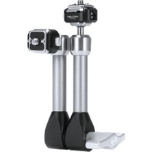 Falcam F22 Quick Release 7 Inch 360° Çift Ball Head Metal Extension Magic Arm Gri - 2974B
