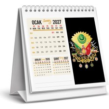 Naturel Basım 2027 Osmanlı Devleti Masa Takvimi