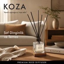 Aks -Koza Reed Dıffuser -Oda Kokusu (50 Ml) / Alkolsüz Özel Formül