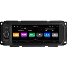 Ata Jeep Wrangler 03-06/jeep Grand Cherokee 99-04/jeep Liberty 02-07/dodge Durango/ram 1500/2500/3500/CHRYSLER Sebring /300M/TOWN & Country/pt Cruiser Android Dokunmatik Ekran Carplay Multimedya Oynatıcı