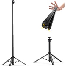 Ulanzi MT93 160CM Otomatik Açılır Uka Ball Head Quick Release Alüminyum Tripod - T202