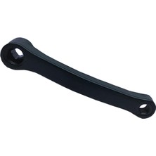 Knt Bisiklet Pedal Sol Kol Siyah 20 Cm Uzunlukta Dayanıklı Parça 24-26 Jantlar İçin Uygun