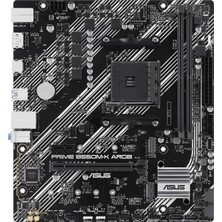 Store Prime B550M-K Argb Amd B550 Soket Am4 Ddr4 4866 Mhz Matx Gaming (Oyuncu) Anakart