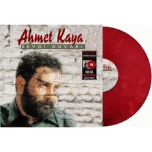 Store Ahmet Kaya Sevgi Duvarı Kırmızı Mermer Desenli Plak Lp