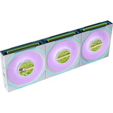 Store Unı Fan Reverse Sl Inf LCD Flex 3X120MM Beyaz Kasa Fanı (G9F.12RSLIND1F3W.00)