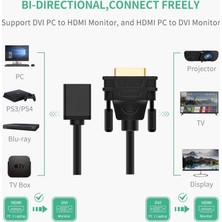 Store DVI 24+1 To HDMI Dönüştürücü Görüntü Aktarma Kablosu