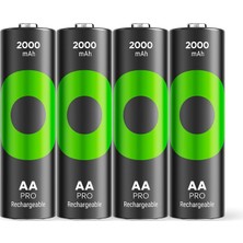 Store Batteries Recyko Pro Aa Kalem Ni-Mh Şarjlı Pil, 1.2 Volt, 4'lü Kart