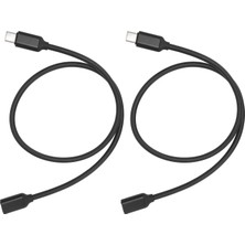 Store 1 Metre Type-C Uzatma Kablo 100 cm USB C Erkek - Dişi Uzatma Kablosu Pd Güç Konektörü Uzatma Kablosu Tip C Uzatma Kablo ZR73