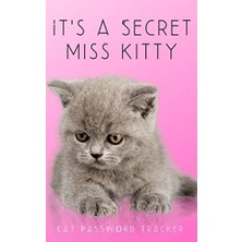 Zemira It’s A Secret Miss Kitty: Small Cat Password Tracker