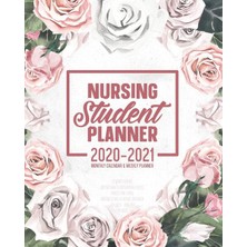 Zemira Nursing Student Planner 2020-2021 Monthly Calendar And Weekly Planner: 12 Month Agenda Motivational