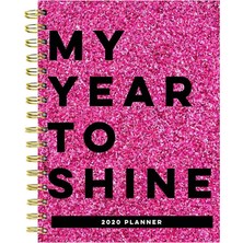 Zemira 2020 My Year To Shine Medium Weekly Monthly Planner