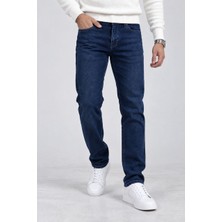 Fosool Erkek Regular Fit %97 Pamuklu Denim Jeans Kot Pantolon – Siyah, Gümüş, Mavi, Açık Mavi