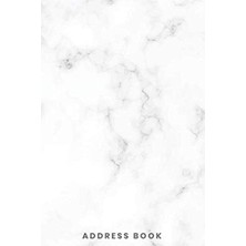 Zemira Address Book: Marble Cover Design. Keep Your Contacts In The One Organizer With This Note.