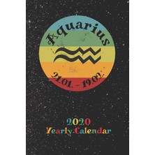 Zemira 2020 Yearly Calendar - Zodiac Sign Aquarius: Astrology Appointment Book For Horoscope Fans, Weekly