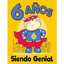 Zemira 6 Años Siendo Genial: Cuaderno De Dibujo. Regalo De Cumpleaños Niños De 6 Años
