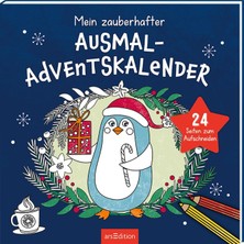 Zemira Mein Zauberhafter Ausmal-Adventskalender: 24 Seiten Zum Auftrennen