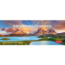 Zemira Naturparadiese Premium-Tischplaner 2025 - Wochenkalender Mit 53 Fotografien: Tischkalender 2025 Mit