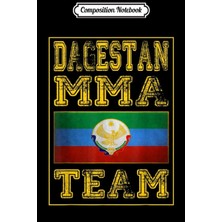 Zemira Composition Notebook: Dagestan Mma Team. Dagestan Flag Journal/notebook Blank Lined Ruled 6x9 100 P
