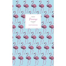 Zemira Flamingo - Ruled Pages - 5x8 - Premium: (Light Edition) Fun 96 Ruled/lined P