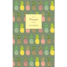Zemira Pineapple - Ruled Pages - 5x8 - Premium: (Avocado Edition) Fun 96 Ruled/lined Pag