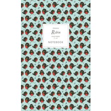 Zemira Robin - Ruled Pages - 5x8 - Premium: (Sky Edition) Fun Christmas Robin 96 Ru